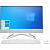 Персональний комп'ютер-моноблок HP All-in-One 23.8FHD/Intel i3-10100T/8/256F/int/kbm/DOS/White