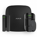 Комплект беспроводной сигнализации Ajax StarterKit Plus black с поддержкой Wi-Fi и 2 SIM-карт