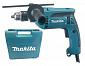 Дриль ударний Makita HP1640K, 680Вт, 13мм, 0-2.800 об/хв, 2.0 кг, кейс - фото 1