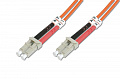 Оптический патч-корд DIGITUS LC/UPC-LC/UPC, 50/125, OM2, duplex, 2m