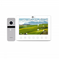 Комплект видеодомофона Neolight NeoKIT HD+ Silver: видеодомофон 7" с детектором движения и 2 Мп видеопанель