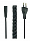 Кабель питания Cablexpert (PC-C1-VDE-1.8M) CEE7/16-C7, 1.8 м, черный (для электробритв) - фото 1