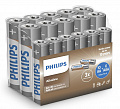 Батарейка Philips Entry Alkaline щелочная AA+ААА пленка, 10+6 шт