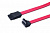 Кабель ASSMANN SATA L-type (F/F) кутовий, 0.5m, red