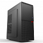 Корпус 2E ALFA (E130) MidT,2xUSB2.0,1xUSB3.0,1х80мм,сталь з перфорацією(бок.панель),без БЖ,чорний - фото 1