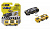 Машинка-трансформер Flip Cars 2 в 1 Черный спорткар и Классический спорткар