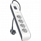 Сетевой фильтр Belkin 4хSchuko, c защитой от перенапряжения, 525 Дж, 2m, white - фото 2