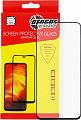 Защитное стекло Dengos для Oppo A74 Black Full Glue (TGFG-177)