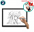 Графічний планшет Huion A3 + рукавичка
