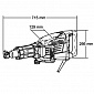 Молоток отбойный Makita HM1307C, 1510Вт, 25.5 Дж, шестигранный 30 мм, 15.3кг - фото 3