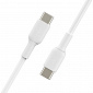 Кабель Belkin USB-С - USB-С, PVC, 1m, white - фото 4