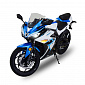 Электроскутер TV6  mid-drive Wuxi Electric 3000W 72V 60Ah white & blue - фото 1
