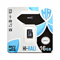 MicroSDHC  16GB UHS-I Class 10 Hi-Rali (HI-16GBSD10U1-00)