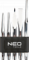 Набір кернер і пробійників NEO (зубил і доліт) 5 од. - фото 1