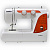 Швейная машина Leader VS 377A, электромех., 70 Вт, 21 швейная операция, петля автомат, белый/красный