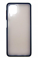 Чeхол-накладка Dengos Matt для Samsung Galaxy A12 SM-A125 Black (DG-TPU-MATT-62)