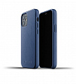 Чохол шкіряний MUJJO для Apple iPhone 12 Mini Full Leather, Monaco Blue