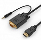 Кабель Cablexpert (A-HDMI-VGA-03-10) HDMI-VGA-3.5мм, 3м - фото 1