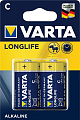 Батарейка VARTA LONGLIFE C BLI 2 ALKALINE