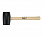 Киянка гумова ? 58 мм, 450 г, рукоятка дерев'яна - фото 1