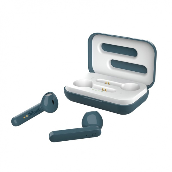Навушники Trust Primo Touch True Wireless Mic Blue - фото 4