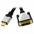 Кабель Viewcon (VD103-5M) HDMI-DVI (18+1) M/M, 5м