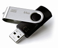 Флеш-накопичувач  USB 64GB GOODRAM UTS2 (Twister) Black (UTS2-0640K0R11)