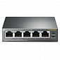 PoE-комутатор TP-Link TL-SG1005P 5-портовий з 4 PoE+ портами некерований - фото 1