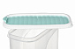 Контейнер для сыпучих Ardesto Fresh 1,8 л, голубой тифани, пластик - фото 3