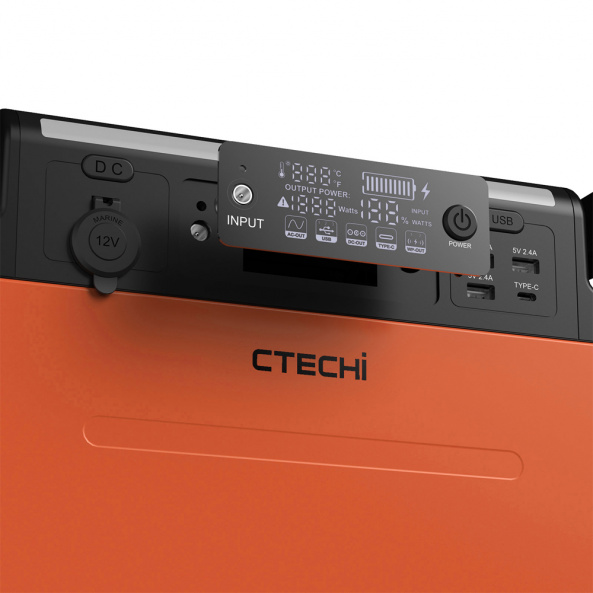 Зарядная станция CTECHi GT1500 мощностью 1500W/1210Wh - фото 5