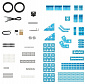 Набір для змагань Makeblock 2020-2021 MakeX Starter Smart Links Upgrade Pack for City Guardian - фото 1