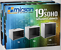 Шкаф MIRSAN SOHO 19" 7U 535x400, RAL 7035