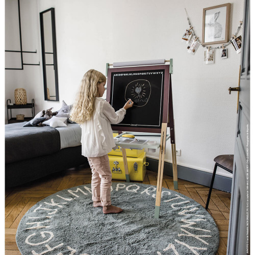 Двусторонний мольберт Janod зелёный J09632 - фото 10