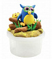 Маса для ліплення Paulinda Super Dough Happy land 75г Сова PL-081165-1 - фото 1