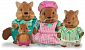 Набір фігурок Li'l Woodzeez Сім'я Білок 6008Z - фото 1