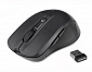 Мишка бездротова REAL-EL RM-307 Black USB - фото 1
