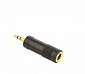Адаптер Cablexpert (A-6.35F-3.5M) F 6.35 мм / M 3.5 мм, чорний - фото 1