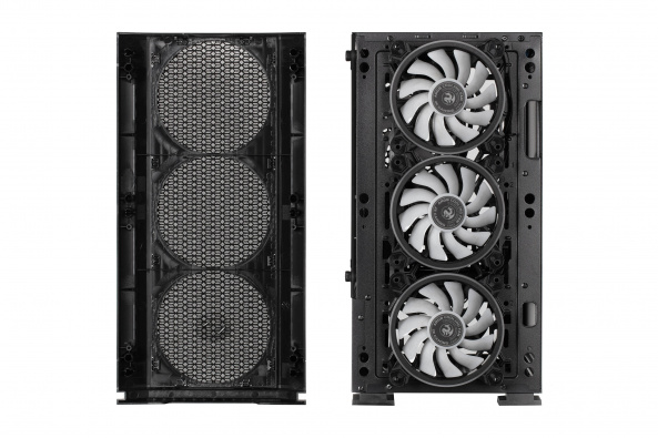 Корпус 2E GAMING CALLEO (GB700) MiniT, 2xUSB2.0,1xUSB3.0, 4x120ARGB, стекло (бок.пан.),без БП,черн. - фото 16