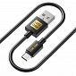 Кабель Luxe Cube USB-microUSB, 3А, 2м, черный  (8886888698483) - фото 1