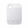 Защищенный бесконтактный брелок Ajax Tag white (комплект 3 шт.) для клавиатуры KeyPad Plus