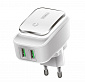 Мережевий зарядний пристрій Intaleo TCL242 (2USB, 2.4A) White (1283126481130) - фото 1