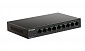 Комутатор D-Link DES-1009MP 8xFE PoE, 1xGE, 117Вт - фото 2