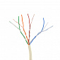 Кабель витая пара GoldMine GM UTP 4*2*24AWG(0,51) СU CAT.5E  (UTP медь внутренний) бухта 305 м - фото 1