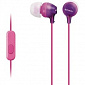 Навушники SONY MDR-EX15AP Mic Purple - фото 1