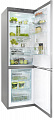 Холодильник с ниж.мор.камерой SNAIGE RF58SG-P5CBNF,194,5х65х60см,Х-208л,М-88л,A++,ST,З.свеж,сер.