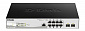 Комутатор D-Link DGS-1210-10P/ME/B 8x1GE PoE, 2xSFP(1G), Metro Ethernet - фото 1