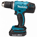 Шуруповерт-дриль Makita DDF453SYX4, акум, 18В, 1.5Ah х 2шт., -400/0-1300 об/хв, 42Нм, 1.6кг, кейс