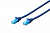 Патч-корд DIGITUS CAT 5e UTP, 0.5м, AWG 26/7, CCA, PVC, синій