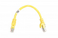 Патч-корд 2E Cat 5e,UTP,RJ45, 26AWG ,7/0.16 CCA, 0.20m, PVC,Yellow