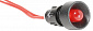 Лампа сигнальна LS LED 10 R 230 (10мм, 230V AC, червона) - фото 1